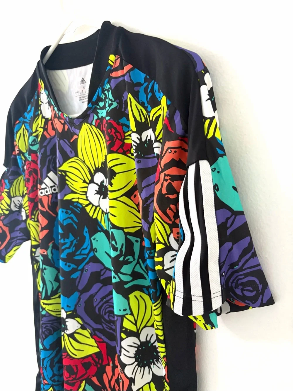 Adidas TIRO Floral Multi Color Jersey, Size: Small